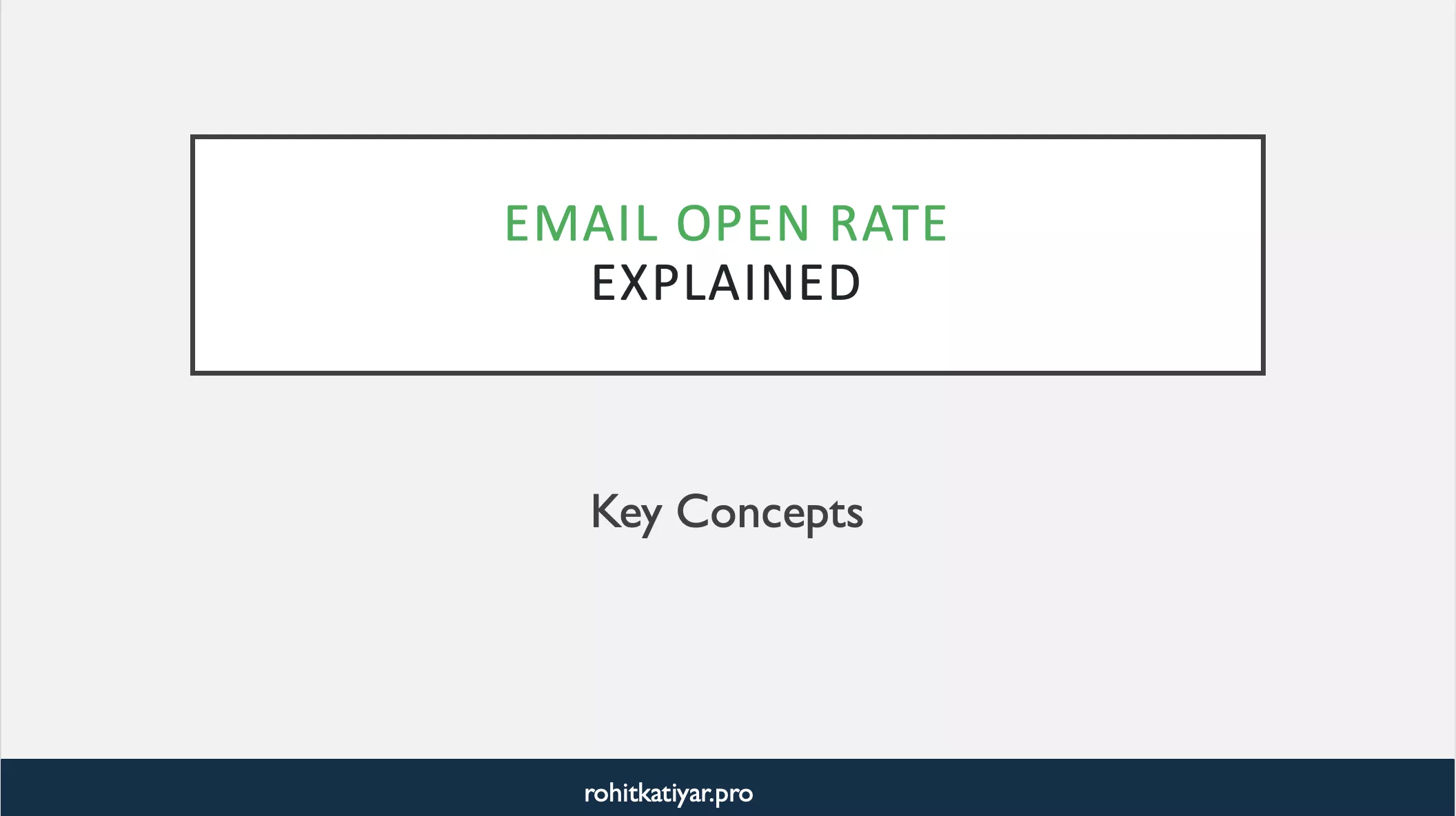 Email Open Rate