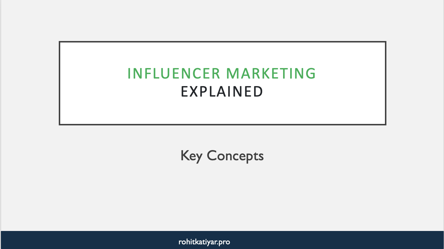 Influencer Marketing