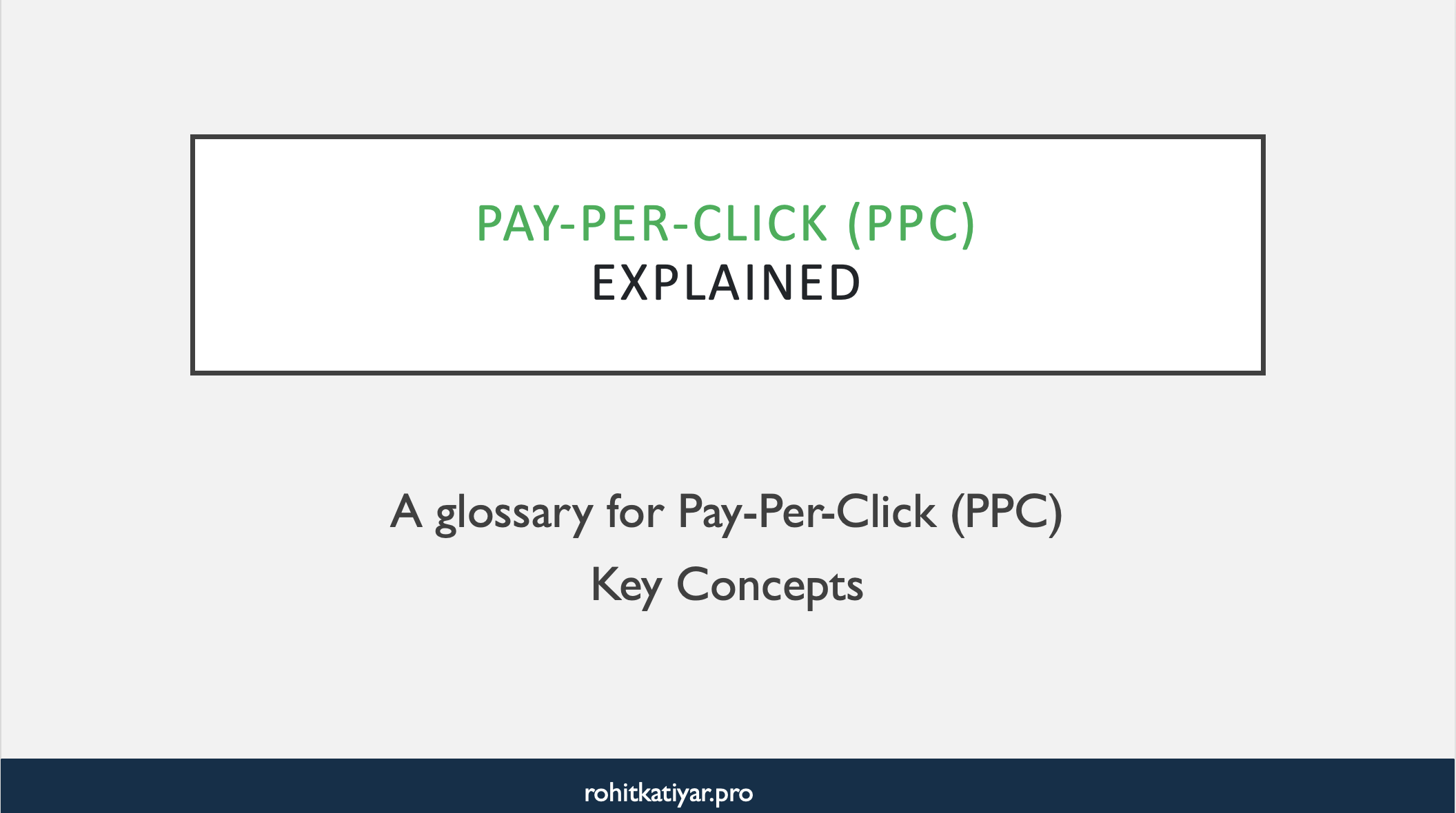 Pay Per Click