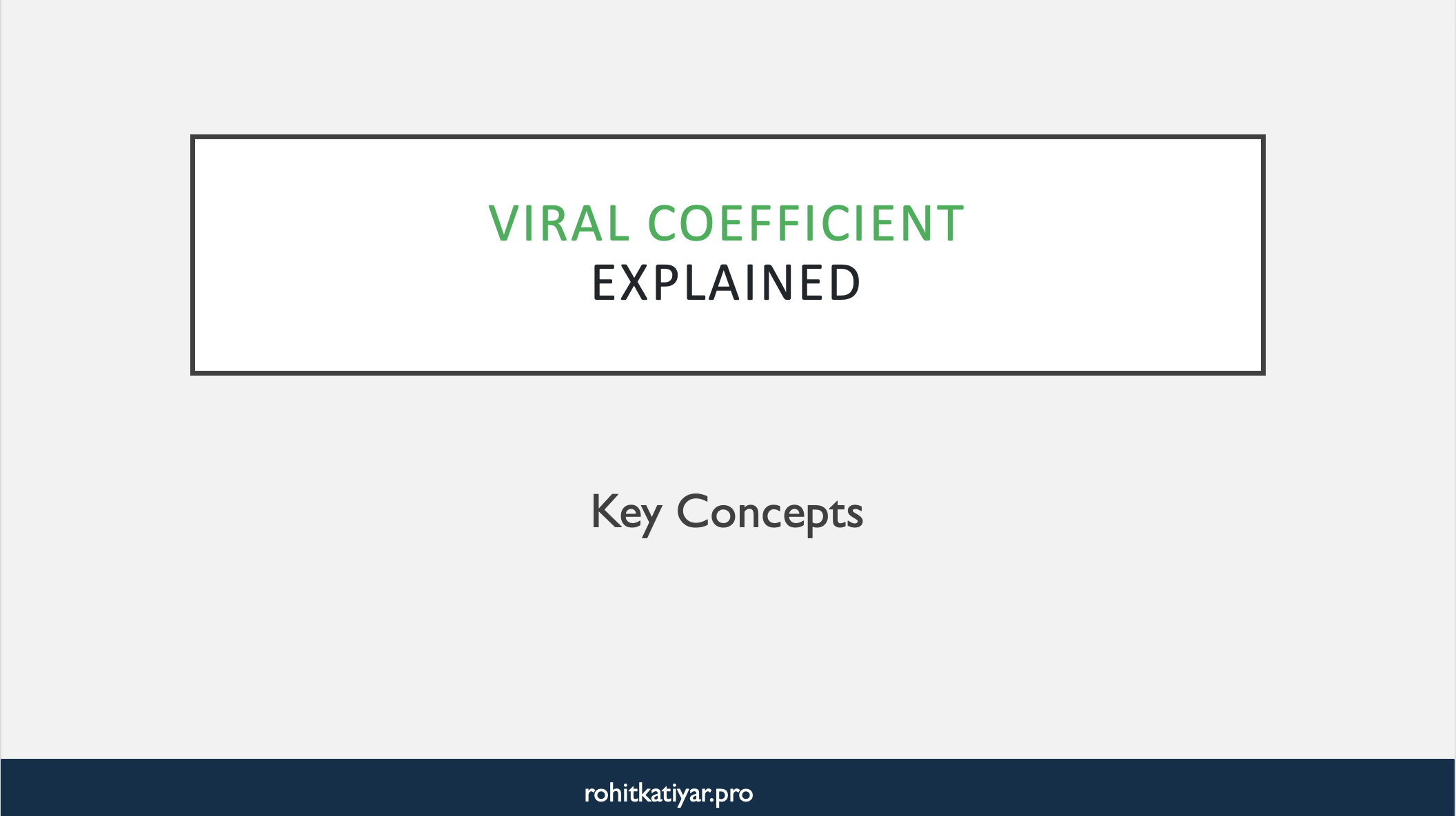 Viral Coefficient